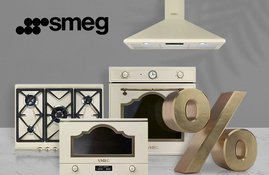 Акция! Скидка при покупке комплекта техники Smeg Акция! Скидка при покупке комплекта техники Smeg