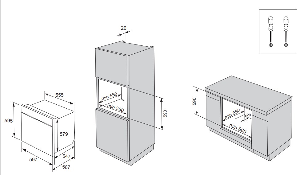 Духовой шкаф gorenje go556x