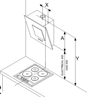 Вытяжка для кухни maunfeld tower c 60