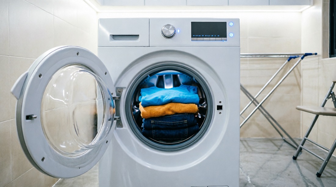 Стиральная машина с полной загрузкой Стиральная машина с полной загрузкой