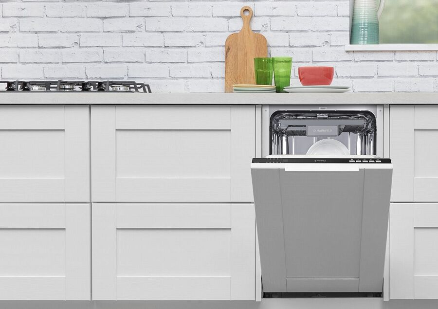 Посудомоечная машина - как самостоятельно встроить в готовую кухню?