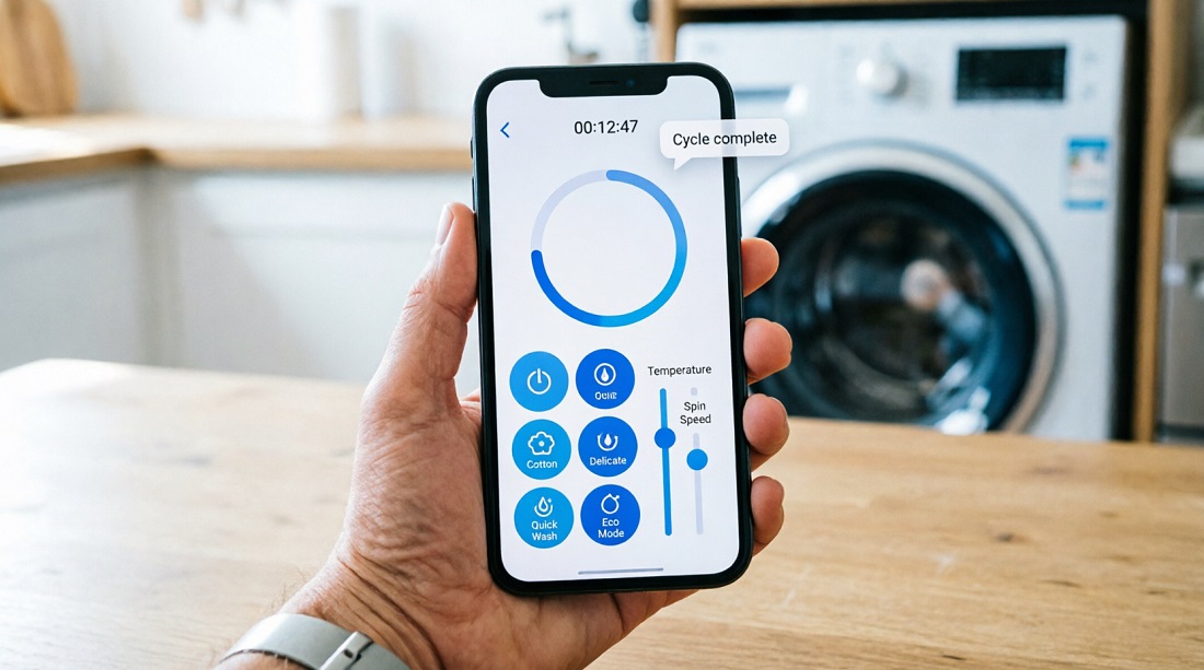 Мобильное приложение для стиральной машины Мобильное приложение для стиральной машины