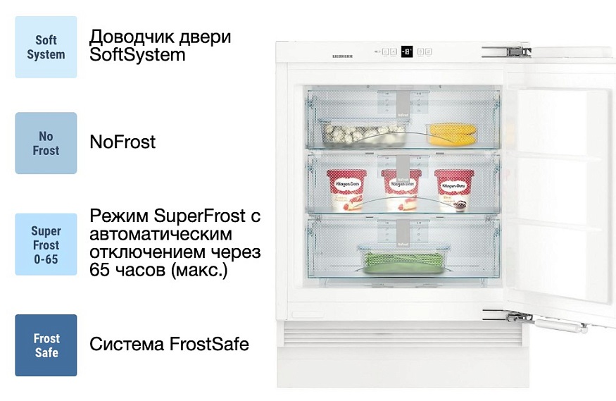 Обзор на встраиваемую морозильную камеру Liebherr SUIGN 1554 Premium NoFrost Обзор на встраиваемую морозильную камеру Liebherr SUIGN 1554 Premium NoFrost