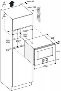 Встраиваемая микроволновая печь Гаггенау BM 455-100 фото 2 Встраиваемая микроволновая печь Gaggenau BM 455-100 фото 2