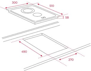 Стеклокерамическая варочная панель Тека TBC 32010 TTC BLACK фото 2 Стеклокерамическая варочная панель Teka TBC 32010 TTC BLACK фото 2