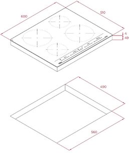 Индукционная варочная панель Тека IZC 64320 MSP BLACK фото 2 Индукционная варочная панель Teka IZC 64320 MSP BLACK фото 2