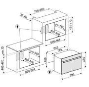 Smeg духовой шкаф se20xmfr8