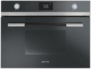 Духовой шкаф с свч smeg s845mcpo9