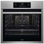 Встраиваемый электрический духовой шкаф aeg ber455120b