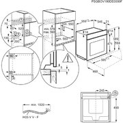 Духовой шкаф electrolux okc8p39wx