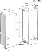 Встраиваемый комбинированный холодильник Asko RFN31842I фото 3