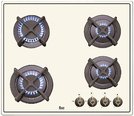 Варочная панель Teka ER 60 4G AI AL CI