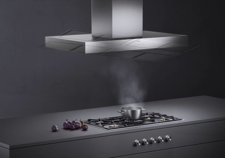 Gaggenau вытяжка встраиваемая в столешницу